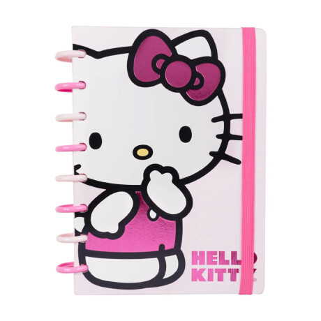 Cuaderno Mooving A5 c/discos Hello Kitty Cuaderno Mooving A5 c/discos Hello Kitty