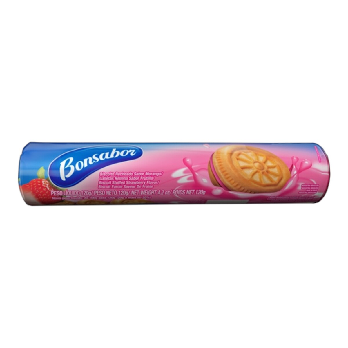 Galletas Rellenas Bonsabor - Frutilla 