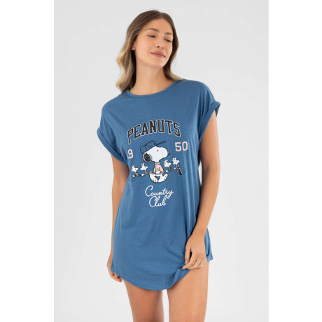 Snoopy country golf Azul piedra