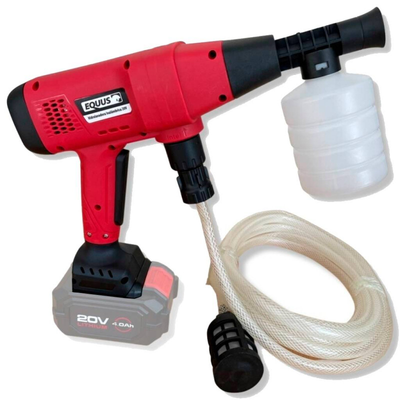 HIDROLAVADORA EQUUS INALAMBRICA A BATERIA 20V SIN BAT SIN CARG HIDROLAVADORA EQUUS INALAMBRICA A BATERIA 20V SIN BAT SIN CARG