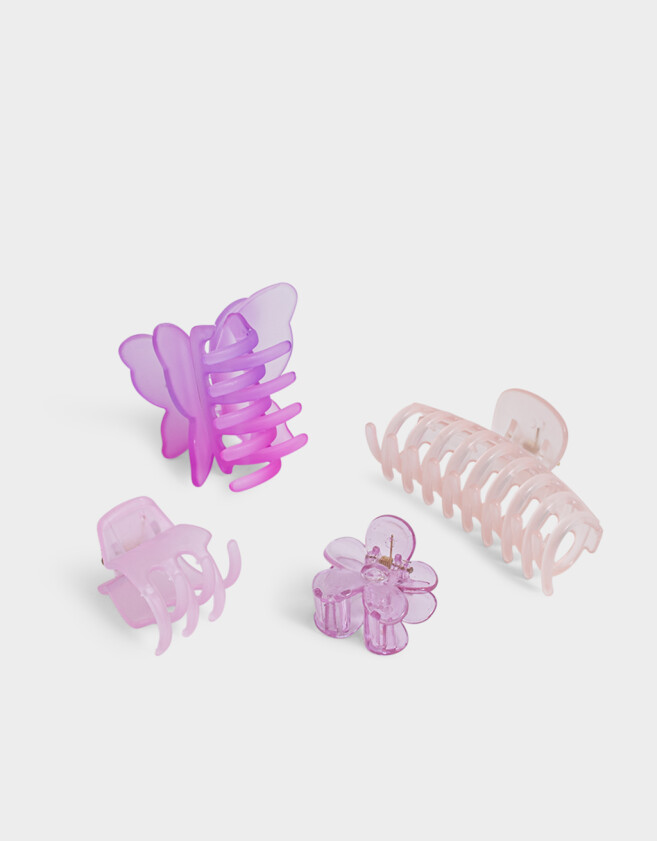 Broches Sets Mariposa Set De Broches - Combinacion Multicolor