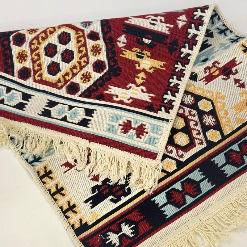 Alfombra boho 90x60 cm 4 Alfombra boho 90x60 cm 4