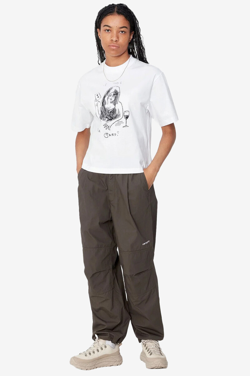 CAMISETA W' PEPE CARD Blanco