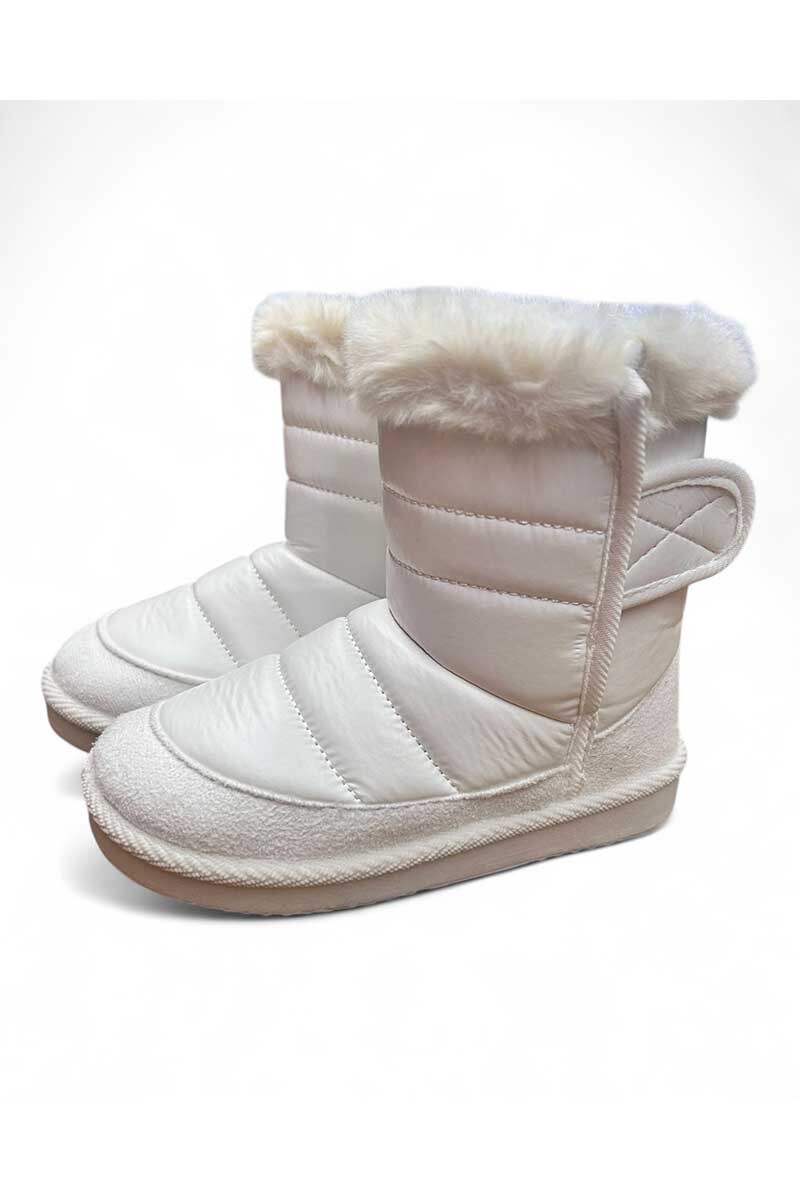 BOTA NIÑA NYLON FORRADA Blanco