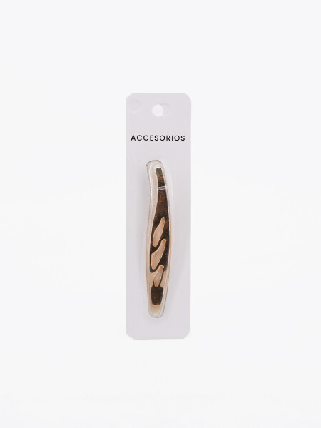 PINZA CEJAS GOLD DORADO