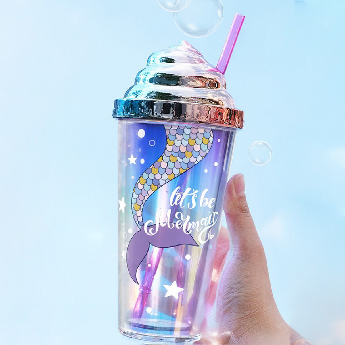 Vaso Sirena - Rosa 