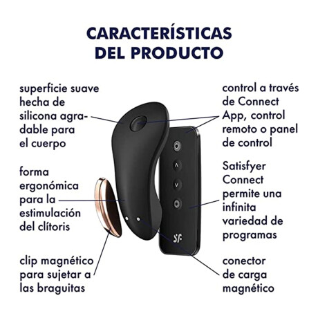Mini Vibrador Mando A Distancia Bluetooth Y Control Remoto Satisfyer Little Secret Mini Vibrador Mando A Distancia Bluetooth Y Control Remoto Satisfyer Little Secret
