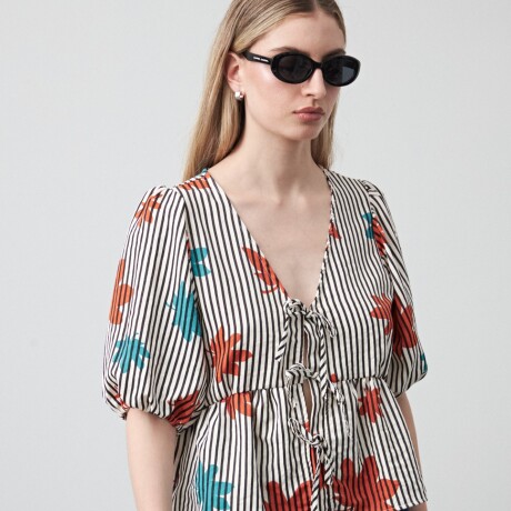 CAMISA PISTACHO Rayas