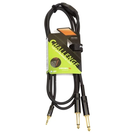 CABLE ADAPTADOR PROEL CHLP170LU3 1X3,5ST A 2X6,3 3M CABLE ADAPTADOR PROEL CHLP170LU3 1X3,5ST A 2X6,3 3M