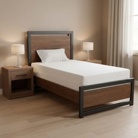 COLCHÓN 1 PLAZA ESPUMASLEEPTECH1 BLANCO LÁTEXZONE