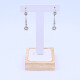 Caravanas oro 18k antiguas con brillantes y diamantes. Caravanas oro 18k antiguas con brillantes y diamantes.