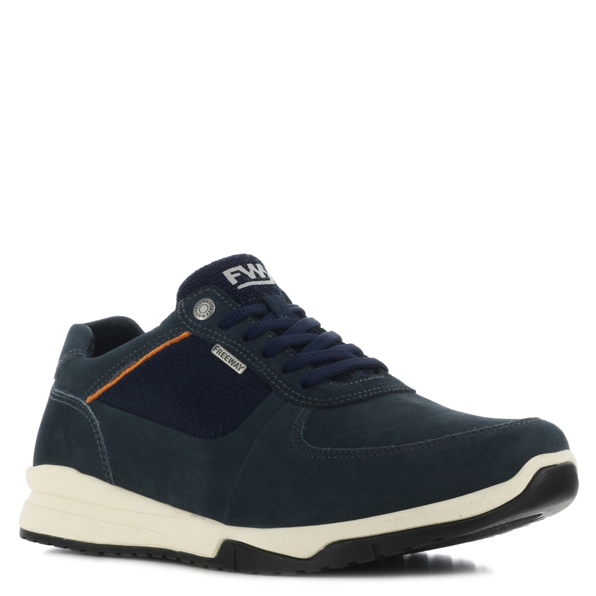 Zapatos de Hombre Freeway Casual - Azul (Nobuk) 