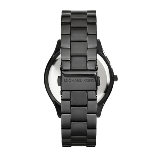 Reloj Michael Kors Slim Runway Acero Negro MK3221 0