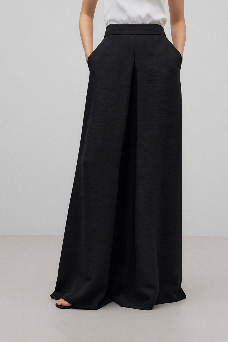 PANTALÓN ANCHO Negro