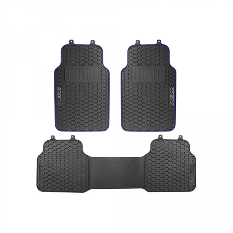 Sparco Alfombra Completo Azul