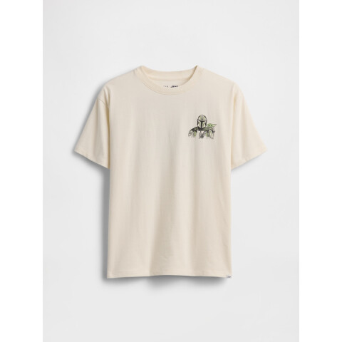 SW SS GRAPHIC RELAXED TEE IVORY FROST