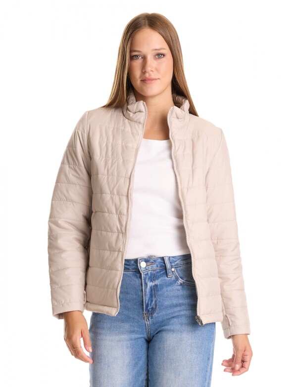 Campera Abrigo 3 En 1 BEIGE CLARO