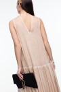 VESTIDO HALTER Beige