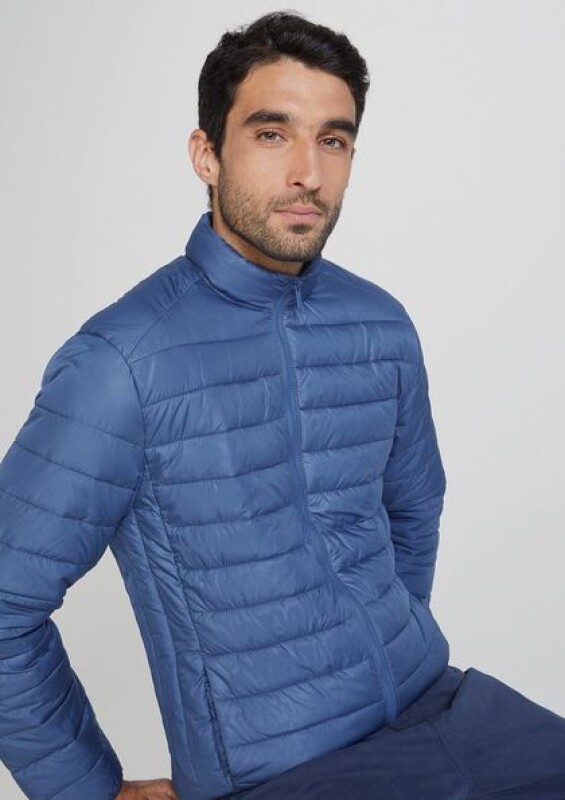 JAQUETA MASC AZUL MEDIO