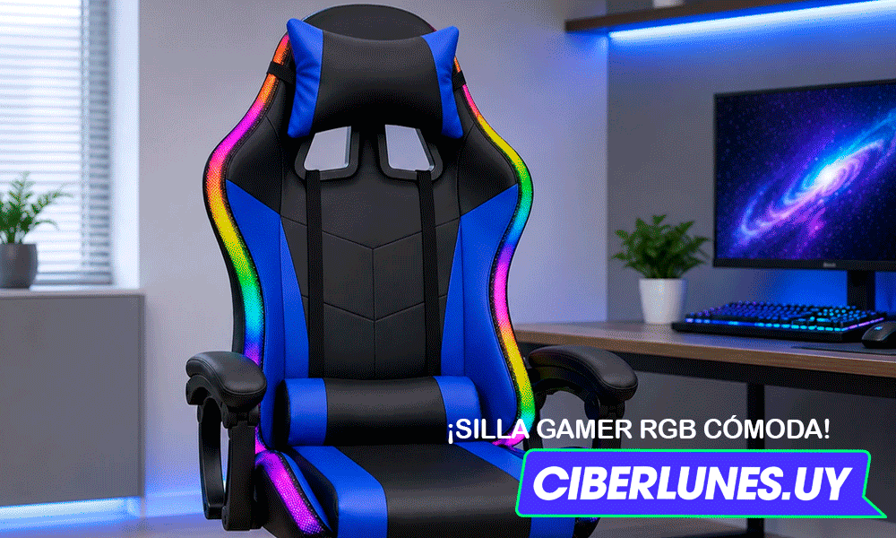 ¡SILLA GAMER RGB en Oferta!
