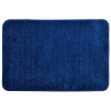 Alfombra De Baño Dohler En Microfibra 60x40cm Azul