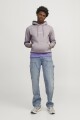 SUDADERA CON GORRO VESTERBRO Lavender Frost