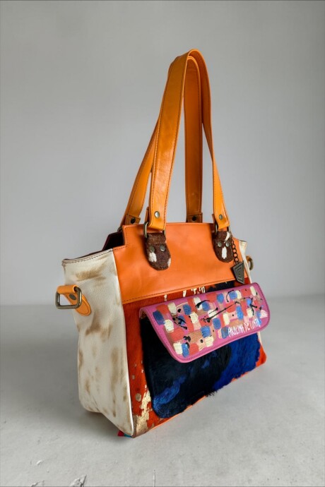 Cartera LIRA Línea Dubai Multicolor Con Arte Cartera LIRA Línea Dubai Multicolor Con Arte