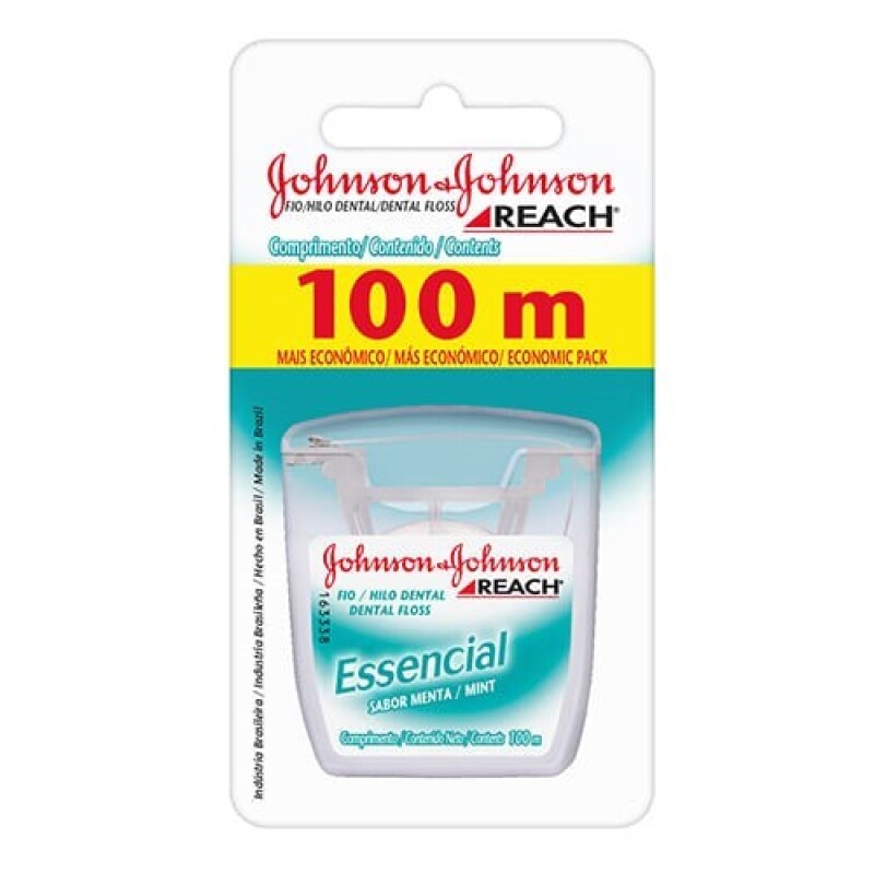 Hilo Dental J&J Essencial 100 m Hilo Dental J&J Essencial 100 m