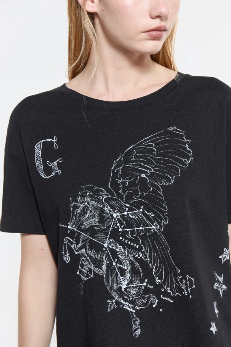 REMERA CLAY Negro