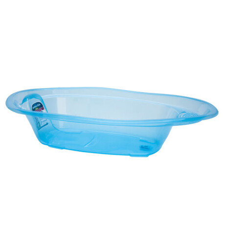 Bañera Bañito Infantil Bebé Paramount en Plástico c/ Desagüe Azul