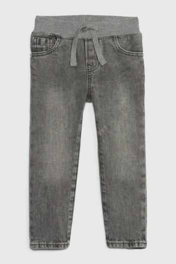 Jean Slim Toddler Niño Grey