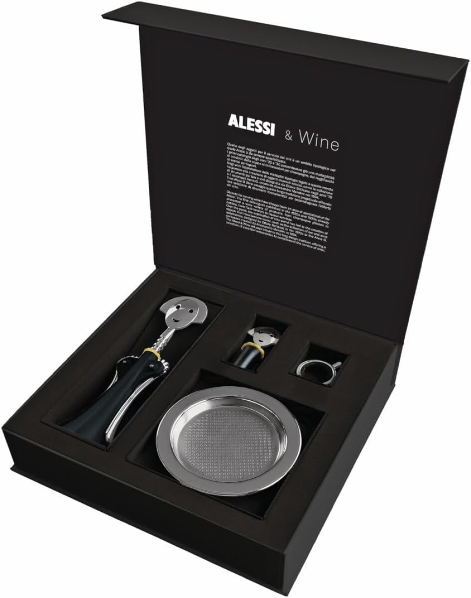 ALESSI CAJA DE VINO REGALO ANNA SET 
