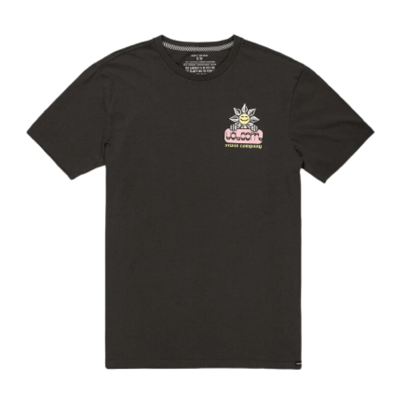 Remera MC Volcom Gardener - Negro Remera MC Volcom Gardener - Negro