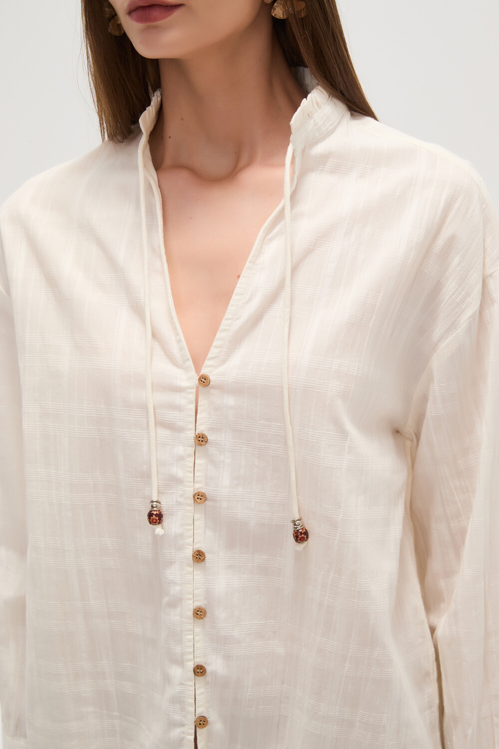 Camisa Huna Marfil / Off White
