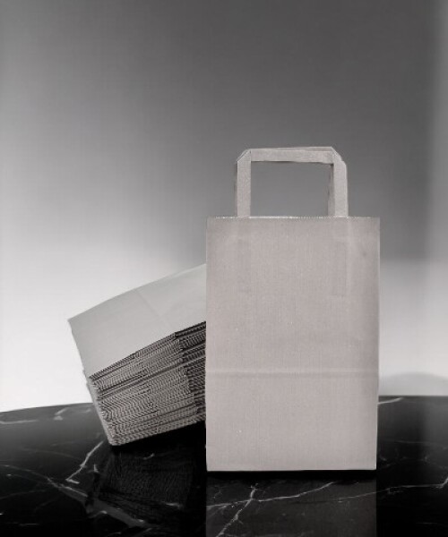 Pack x 50 - bolsa lisa 14x08x20 cm. GRIS SOMBRA