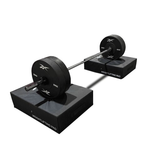 Almohadillas de Choque para levantamiento de pesas Reebok Negro
