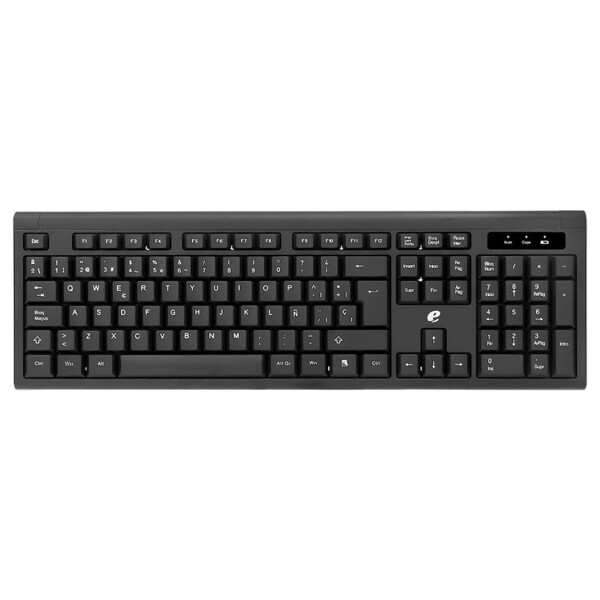 Kit Teclado Y Mouse Inalambrico Acer Español USB 2.4G Variante Color Negro