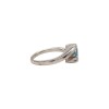 Anillo Gota-Plata 925-Con Aguamarina-AN4648 conpiedra