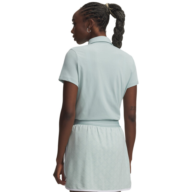 UA ArmourDry SS Polo-BLU BLU-477