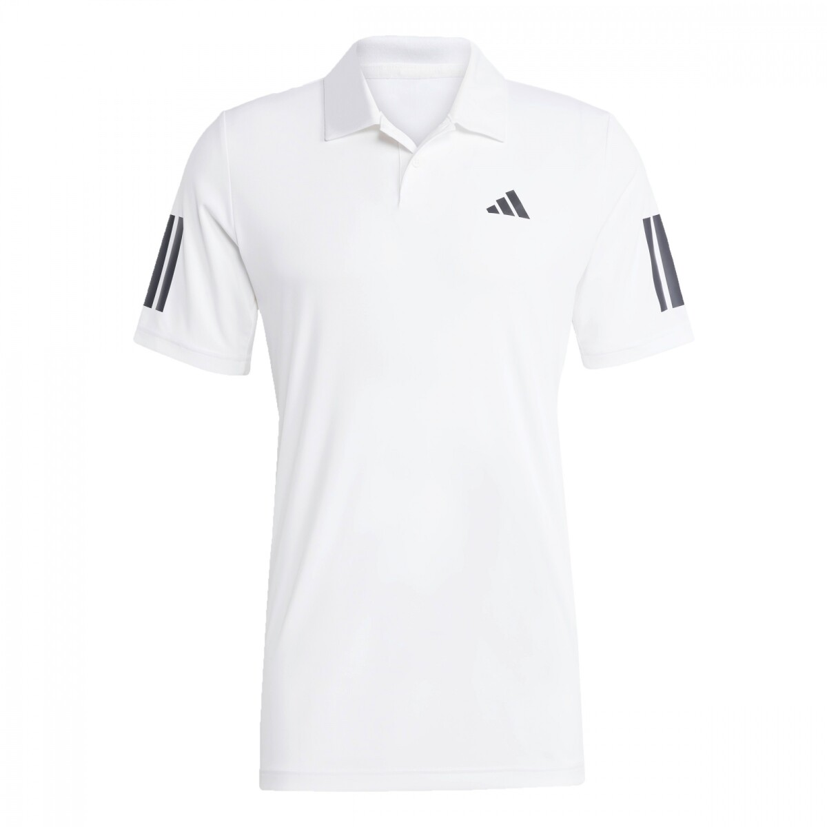 Polo Club Tennis 3 bandas de Hombre - Blanco 