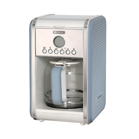 Cafetera Ariete 1342 Americana 12 Tazas Universo Binario AZUL