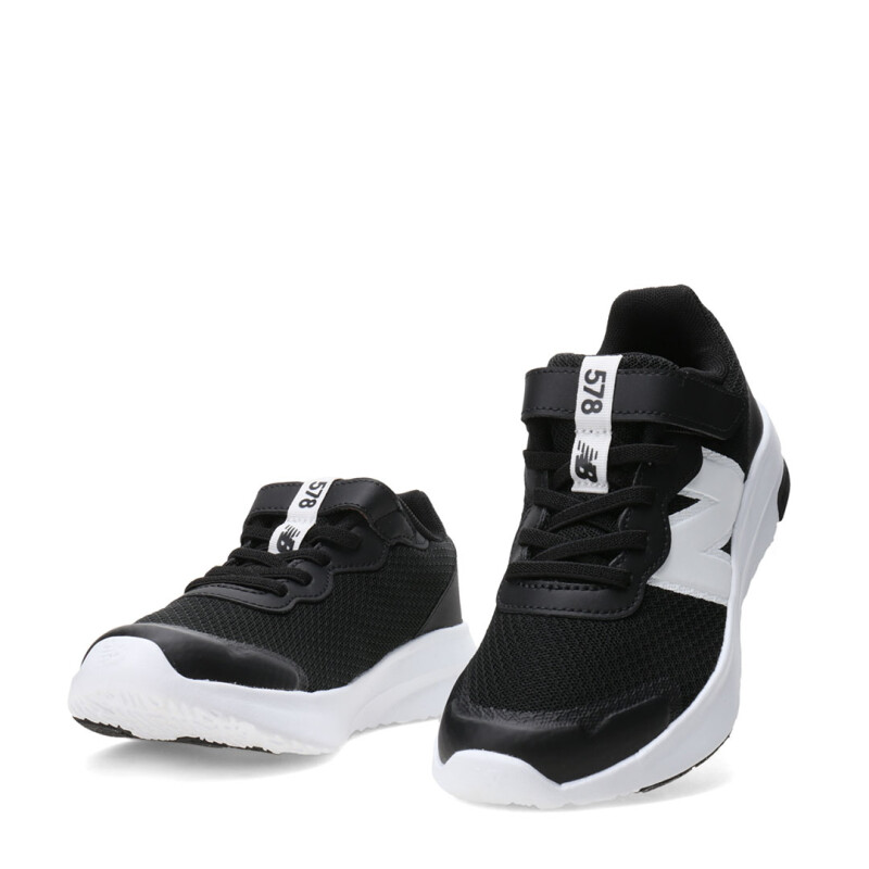 Championes de Niños New Balance 578 C/Velcro Negro - Blanco