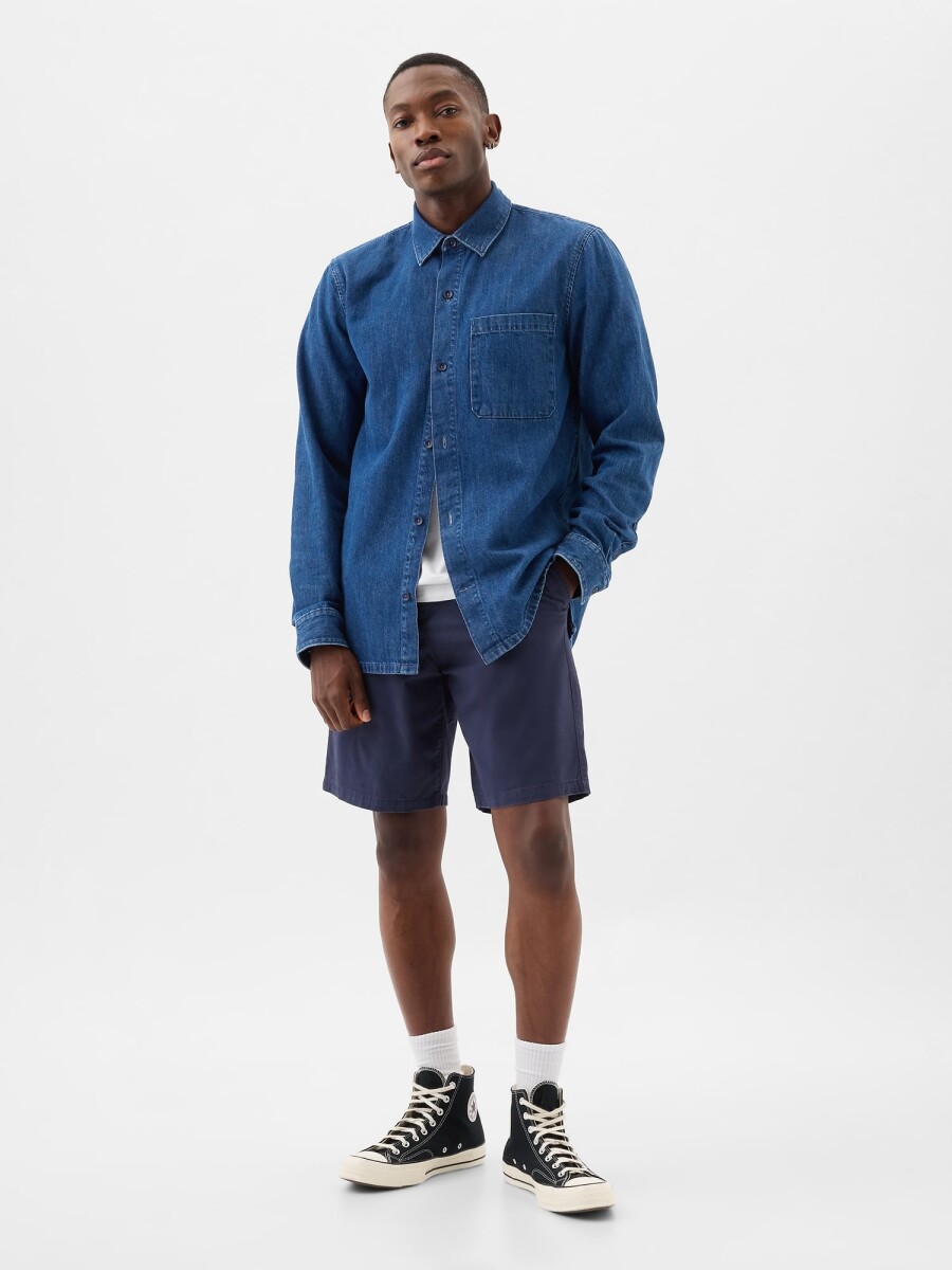 Short Essential Easy 7Inch Hombre - Vintage Navy 