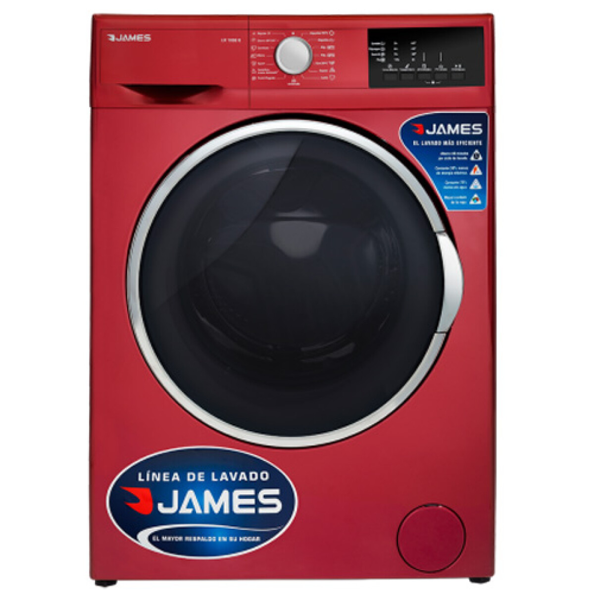 LAVARROPA JAMES LR 1008 R -ROJO 6K - Sin color 