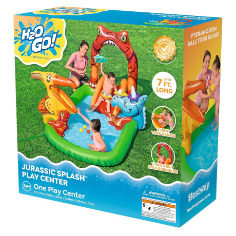 Piscina inflable interactiva Parque Jurasico Bestway Piscina inflable interactiva Parque Jurasico Bestway