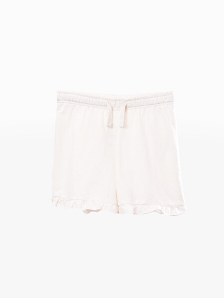 SHORT FLORA OFF WHITE