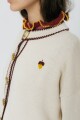 CARDIGAN TERRO LIMA Crudo