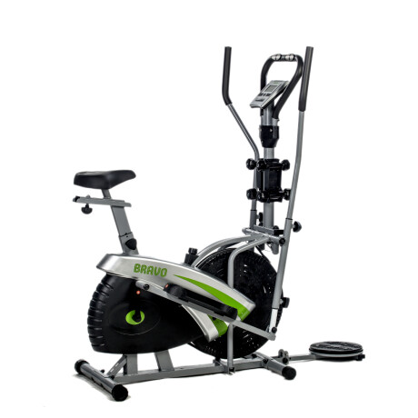 Bicicleta Eliptica Bravo Bike 4 en 1 Negro/Gris