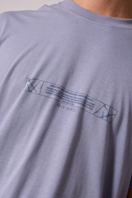 T-SHIRT YOMIN DIXIE Gris Claro