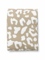 JUEGO SABANAS ANIMAL PRINT 2 PLAZAS BEIGE